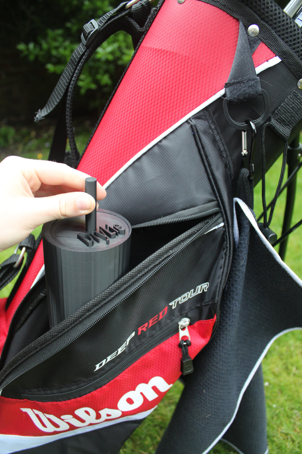 DryLie Gen 1 — Golf Club Cleaner & Drying Tool